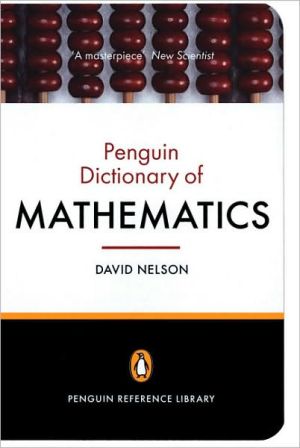 Book The Penguin Dictionary of Mathematics: Fourth Edition (Penguin Reference Library) free