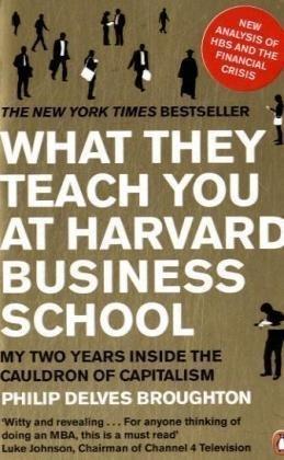 Book What They Teach You at Harvard Business School: My Two Years Inside the Cauldron of Capitalism free