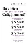 Book An Answer to the Question: 'What is Enlightenment?' (Penguin Great Ideas) free