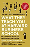 Book What They Teach You at Harvard Business School: My Two Years Inside the Cauldron of Capitalism free