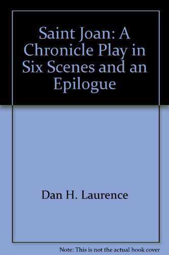 Book Saint Joan: A Chronicle Play in Six Scenes and an Epilogue free