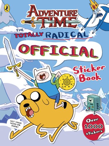 Book Adventure Time: The Totally Radical Official Sticker Book free