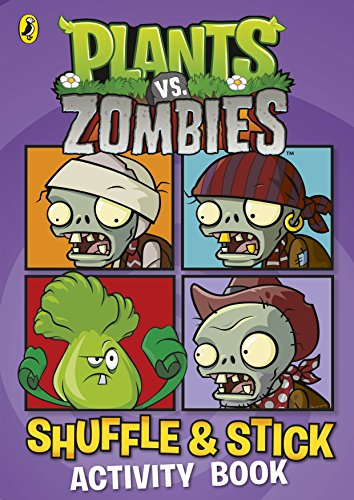 Book Plants vs. Zombies: Shuffle & Stick Activity Book free