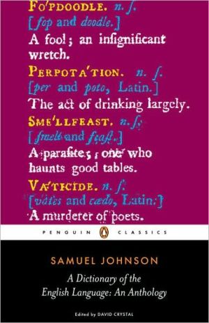 Book A Dictionary of the English Language: An Anthology (Penguin Classics) free