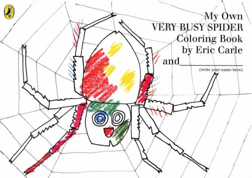Book My Own Very Busy Spider Colouring Book free