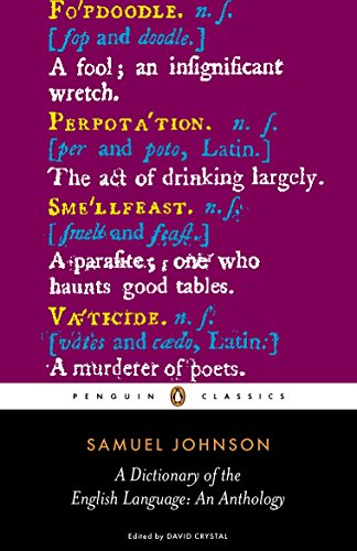 Book A Dictionary of the English Language: an Anthology (Penguin Classics) free