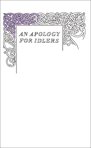 Book An Apology for Idlers (Penguin Great Ideas) free