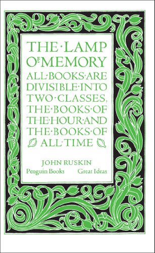 Book The Lamp of Memory (Penguin Great Ideas) free