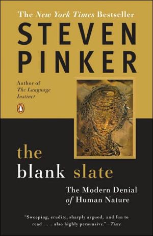 Book The Blank Slate: The Modern Denial of Human Nature free