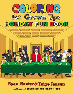 Book Coloring for Grown-Ups Holiday Fun Book free