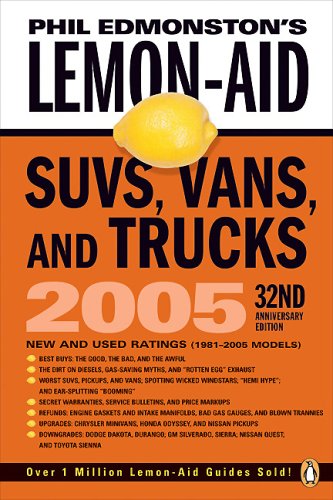 Book Lemon Aid Guide 2005 : New and Used SUVs, Trucks, and Vans free