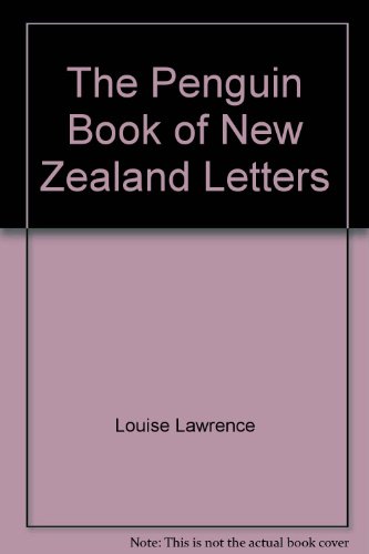 Book The Penguin Book Of New Zealand Letters free