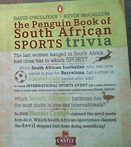 Book The Penguin Book of South African Sports Trivia free