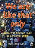 Book We Are Like That Only free