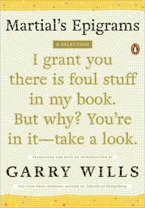 Book Martial's Epigrams: A Selection free
