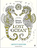 Book Lost Ocean Artist's Edition: An Inky Adventure and Coloring Book for Adults: 24 Drawings to Color and Frame free