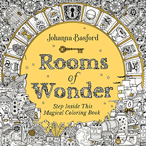 Book Rooms of Wonder: Step Inside This Magical Coloring Book free