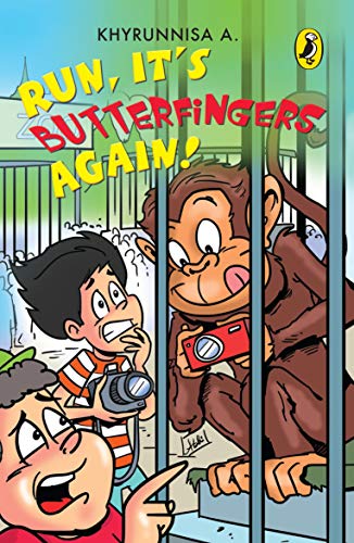 Book Run, It's Butterfingers Again! free