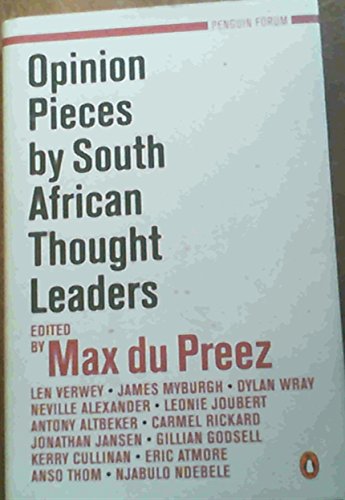 Book Opinion Pieces by South African Thought Leaders free