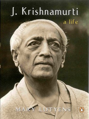 Book J. Krishnamurti: A Life [Dec 31, 2005] Mary Lutyens free