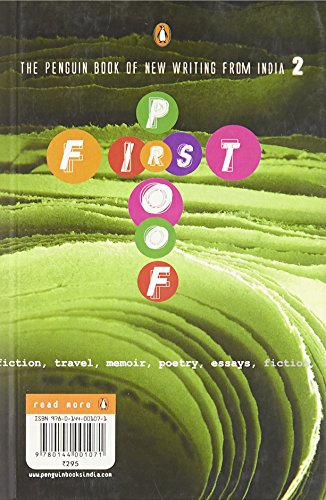 Book First Proof: The Penguin Book of New Writing from India, 2 free