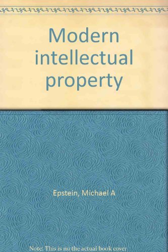 Book Modern intellectual property free