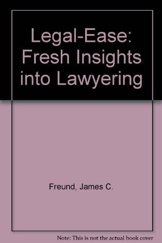 Book Legal-ease: Fresh Insights Into Lawyering free