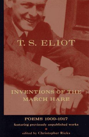 Book Inventions of the March Hare: Poems 1909-1917 free