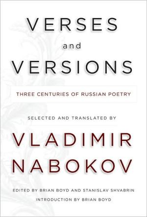 Book Verses and Versions: Three Centuries of Russian Poetry free