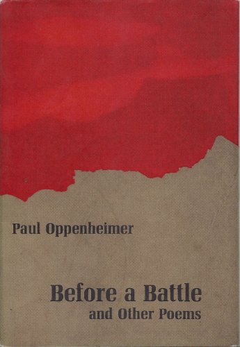 Book Before A Battle And Other Poems free