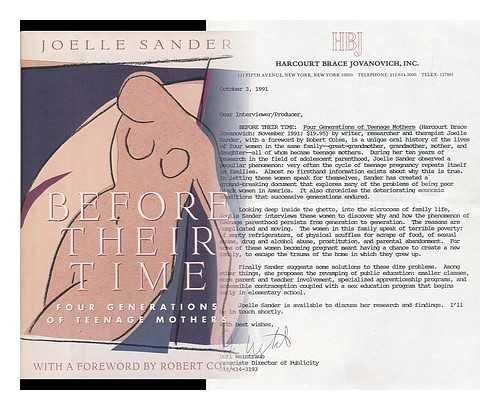 Book Before Their Time: Four Generations of Teenage Mothers free