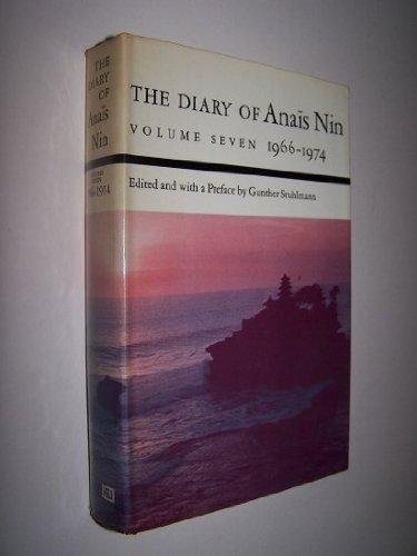Book The Diary of Anais Nin: 1966-1974 free
