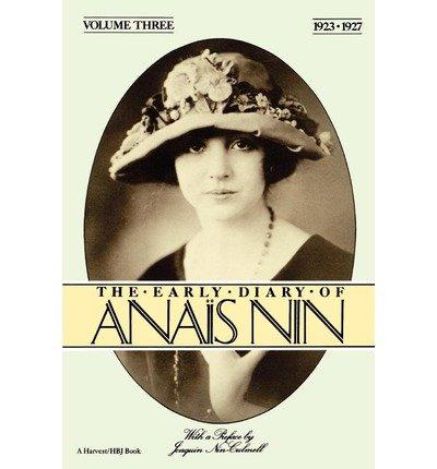 Book The Early Diary of Anais Nin, Vol.3, 1923-1927 free