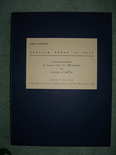 Book Evening Edged in Gold: A FairytalefArse - 55 Scenes from the Cou/untryside for Patrons of Erra/ota (English and German Edition) free