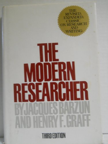 Book The Modern Researcher free