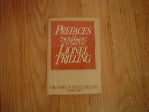 Book Prefaces to the Experience of Literature (The Works of Lionel Trilling) free