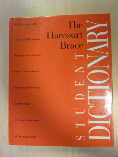 Book The Harcourt Brace Student Dictionary free