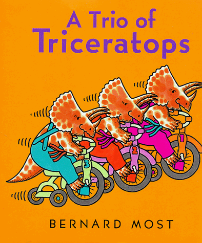 Book A Trio of Triceratops free