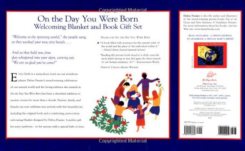 Book On the Day You Were Born Gift Set: [Welcoming Blanket and Book] free