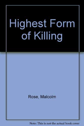 Book Highest Form of Killing free Book Highest Form of Killing free