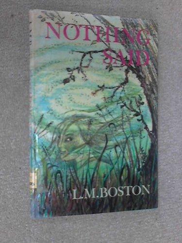 Book Nothing Said free