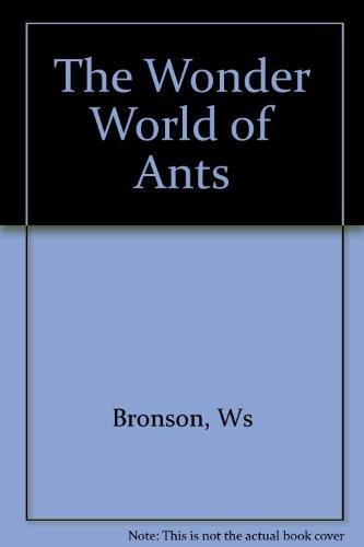 Book The Wonder World Of Ants free
