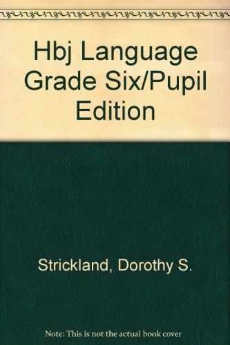 Book Hbj Language Grade Six/Pupil Edition free