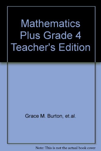 Book Mathematics Plus Grade 4 Teacher's Edition free