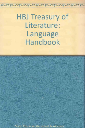Book Hbj Treasury Of Literature: Language Handbook free