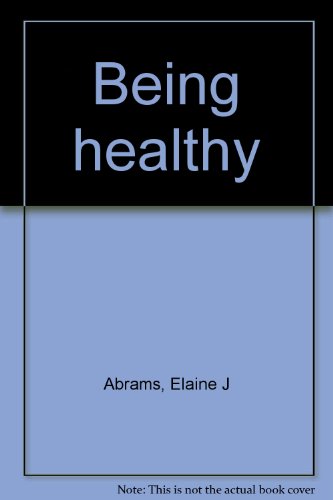 Book Being Healthy free