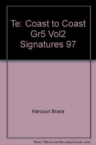 Book Te: Coast to Coast Gr5 Vol2 Signatures 97 free