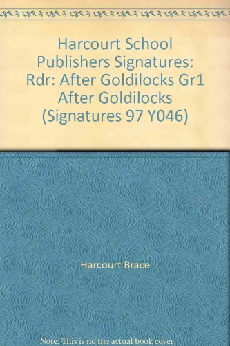 Book After Goldilocks free
