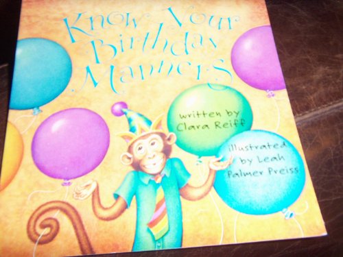 Book Know Your Birthday Manners free