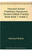 Book Harcourt School Publishers Signatures: Student Edition Practice Book Book 1 Grade 2 free